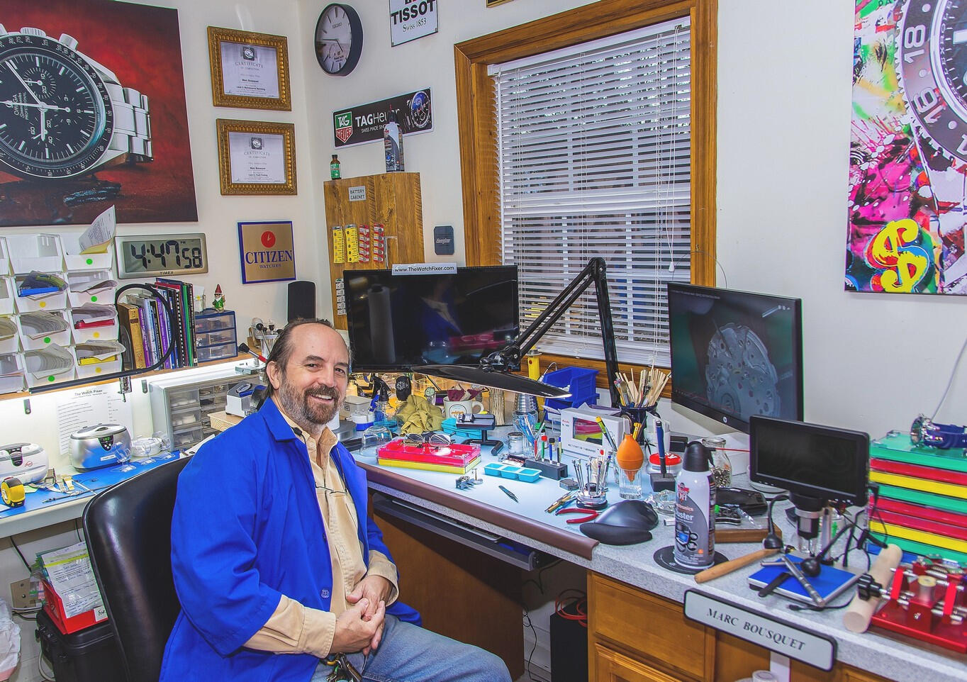 Marc, The Watch Fixer